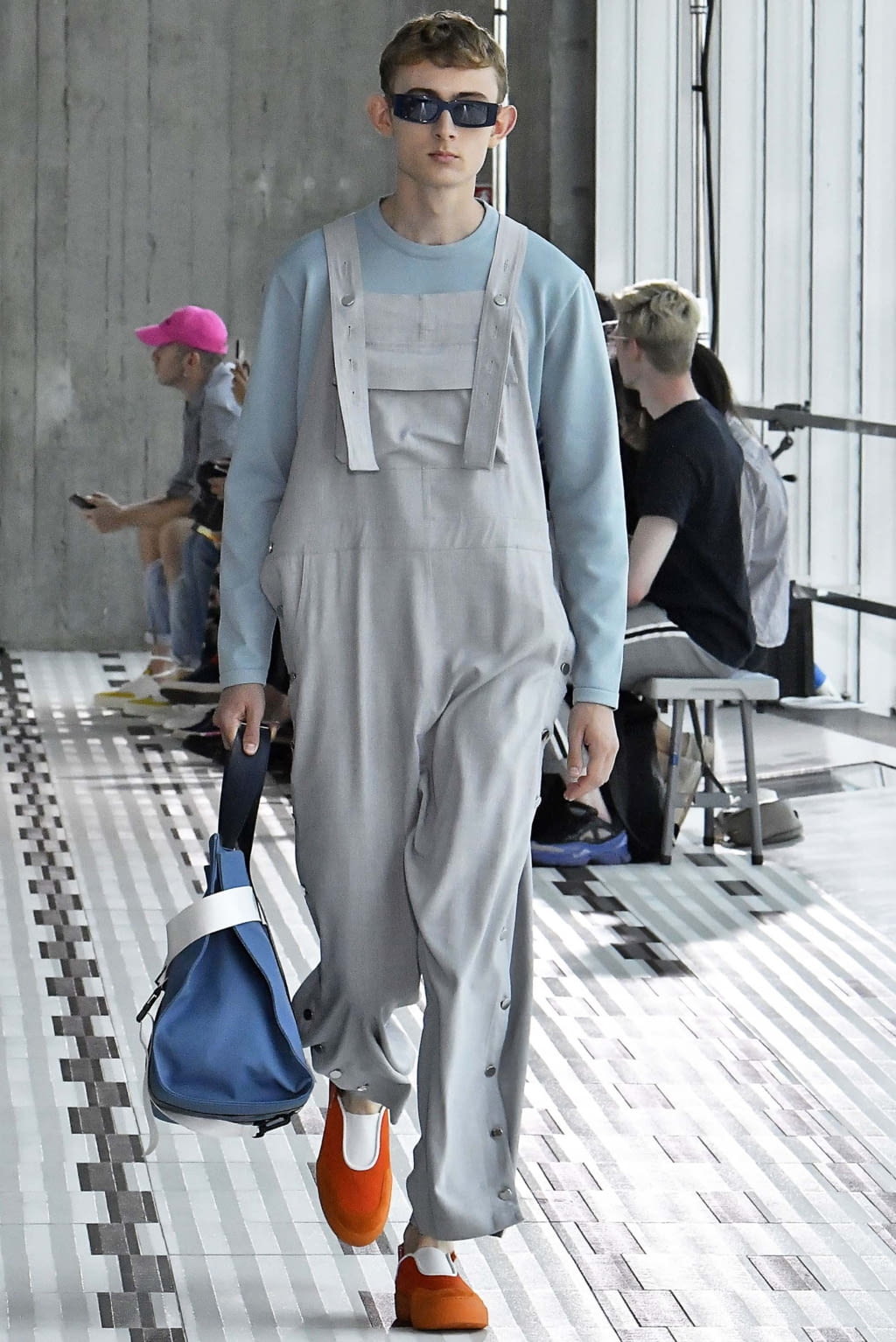 Fashion Week Milan Spring/Summer 2019 look 2 from the Sunnei collection menswear