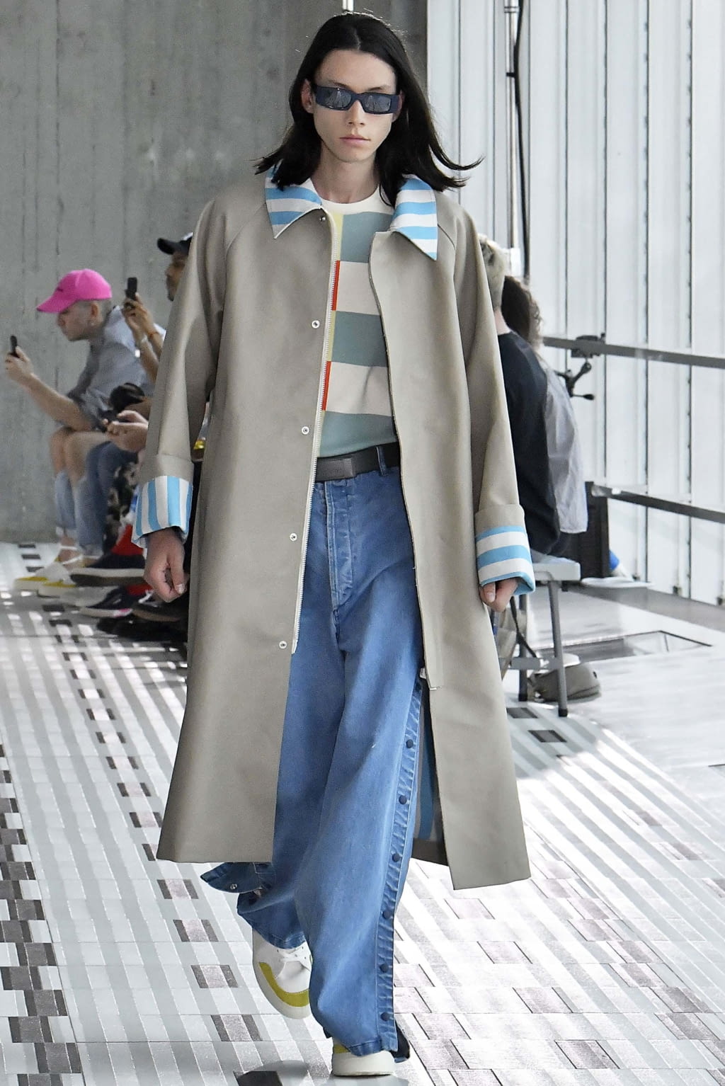 Fashion Week Milan Spring/Summer 2019 look 3 from the Sunnei collection menswear