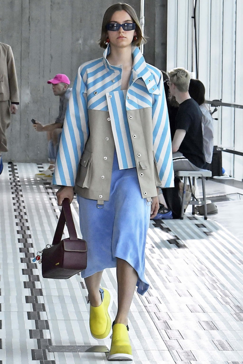 Fashion Week Milan Spring/Summer 2019 look 5 from the Sunnei collection 男装