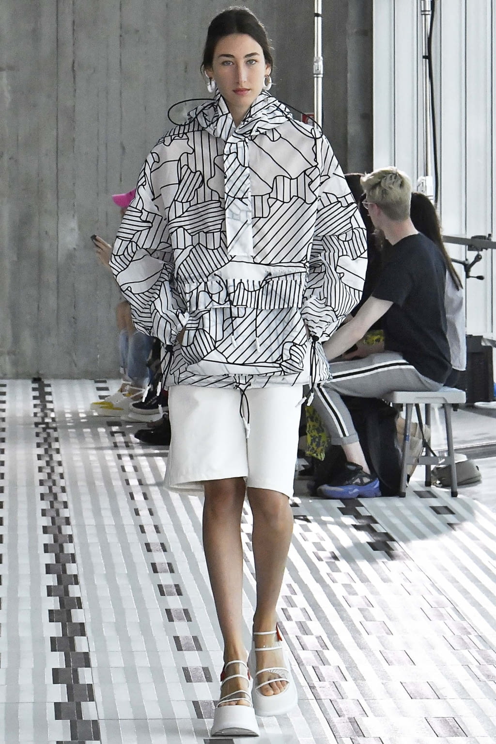 Fashion Week Milan Spring/Summer 2019 look 19 from the Sunnei collection menswear