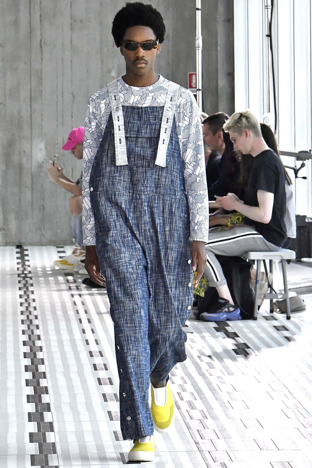 Fashion Week Milan Spring/Summer 2019 look 20 from the Sunnei collection menswear