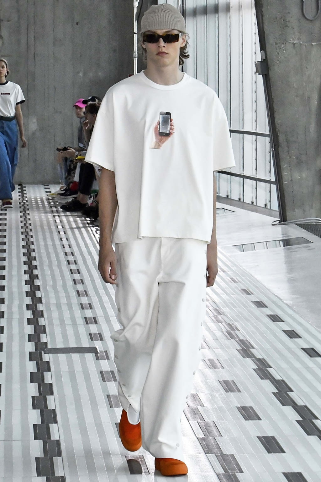 Fashion Week Milan Spring/Summer 2019 look 21 from the Sunnei collection 男装