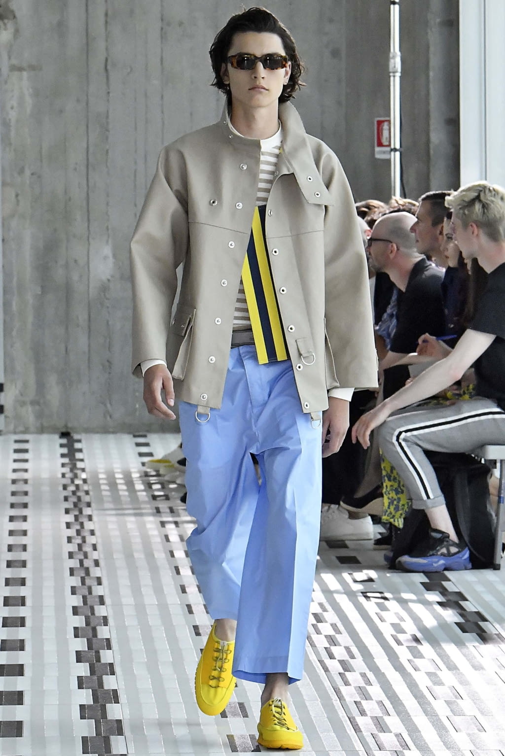 Fashion Week Milan Spring/Summer 2019 look 23 from the Sunnei collection menswear