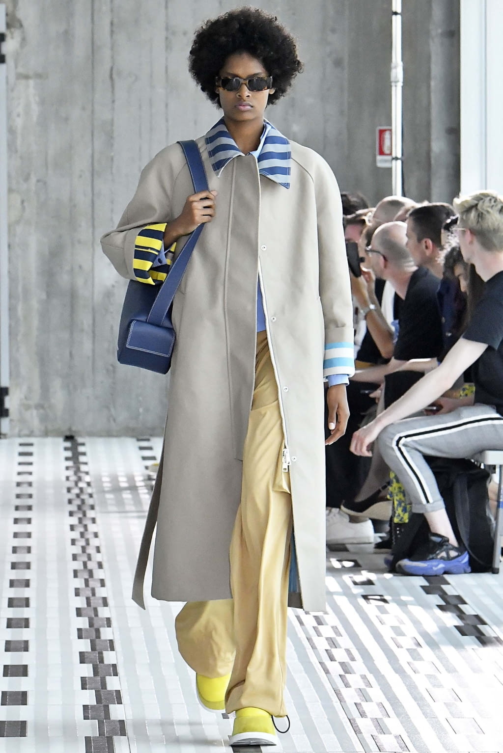 Fashion Week Milan Spring/Summer 2019 look 24 from the Sunnei collection 男装