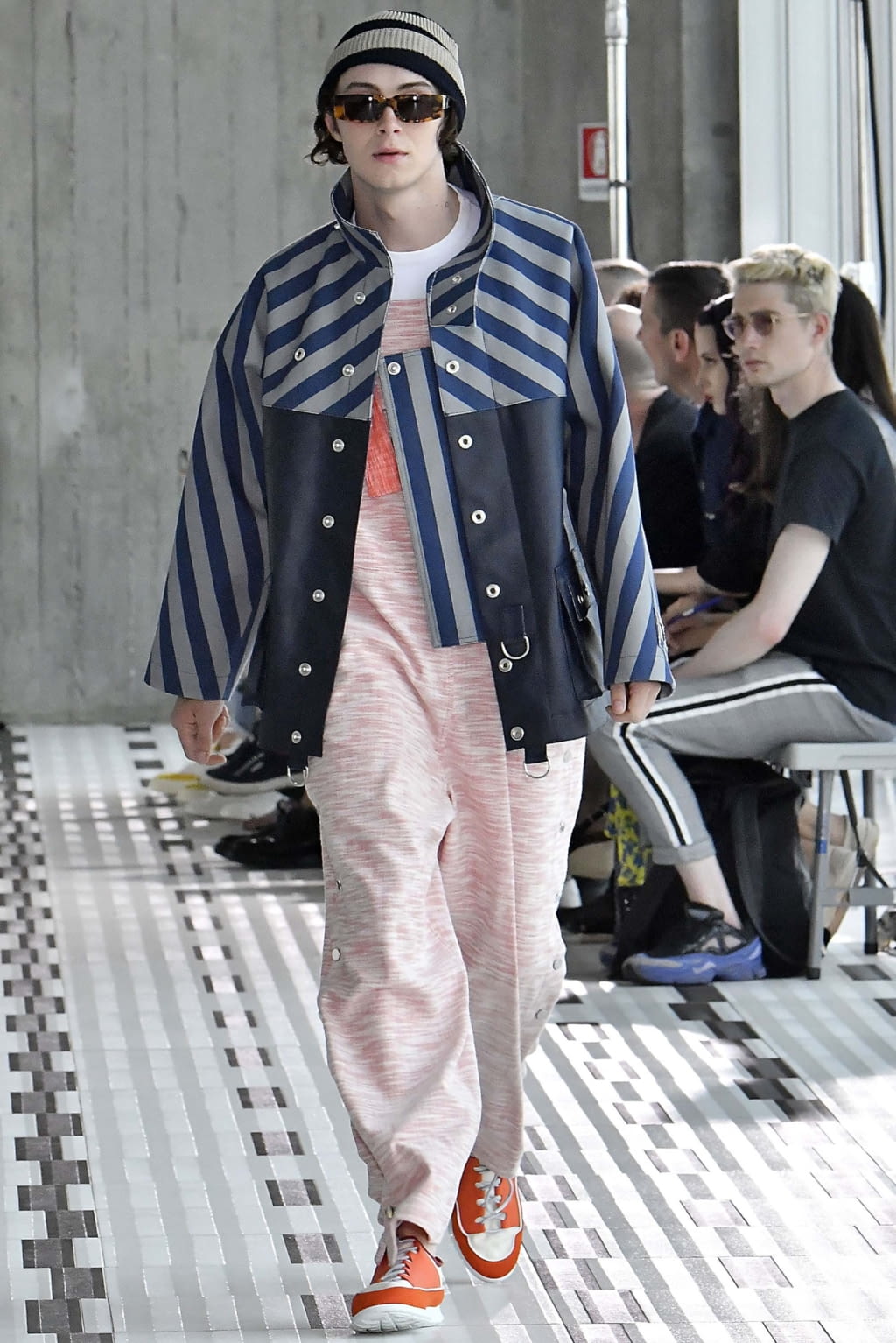 Fashion Week Milan Spring/Summer 2019 look 28 from the Sunnei collection menswear