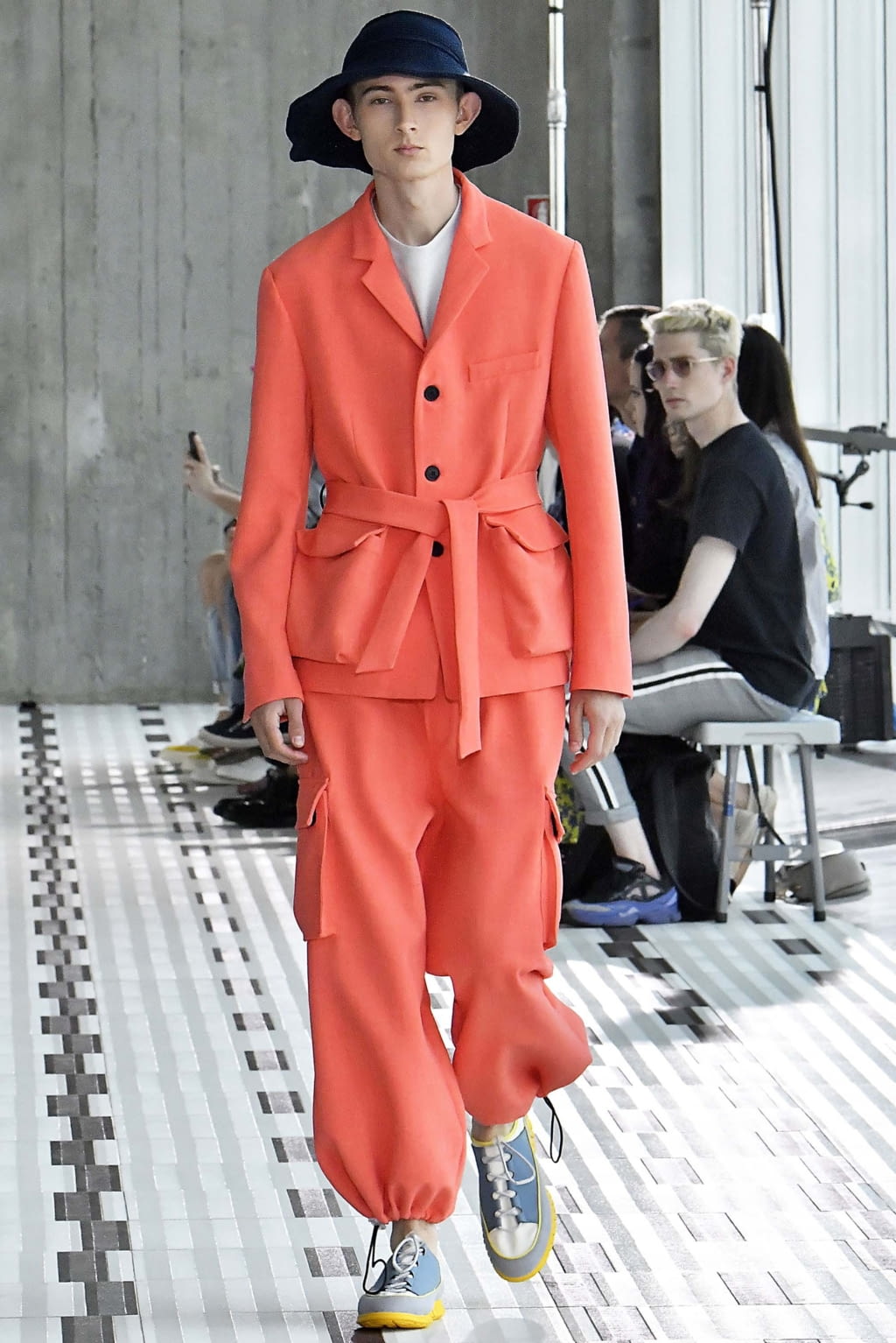 Fashion Week Milan Spring/Summer 2019 look 27 from the Sunnei collection menswear