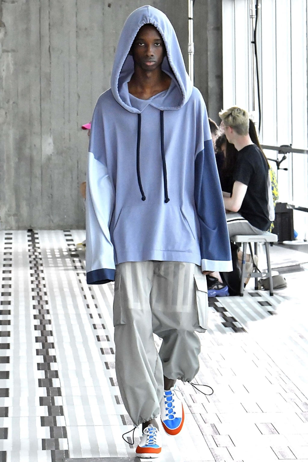 Fashion Week Milan Spring/Summer 2019 look 30 from the Sunnei collection menswear