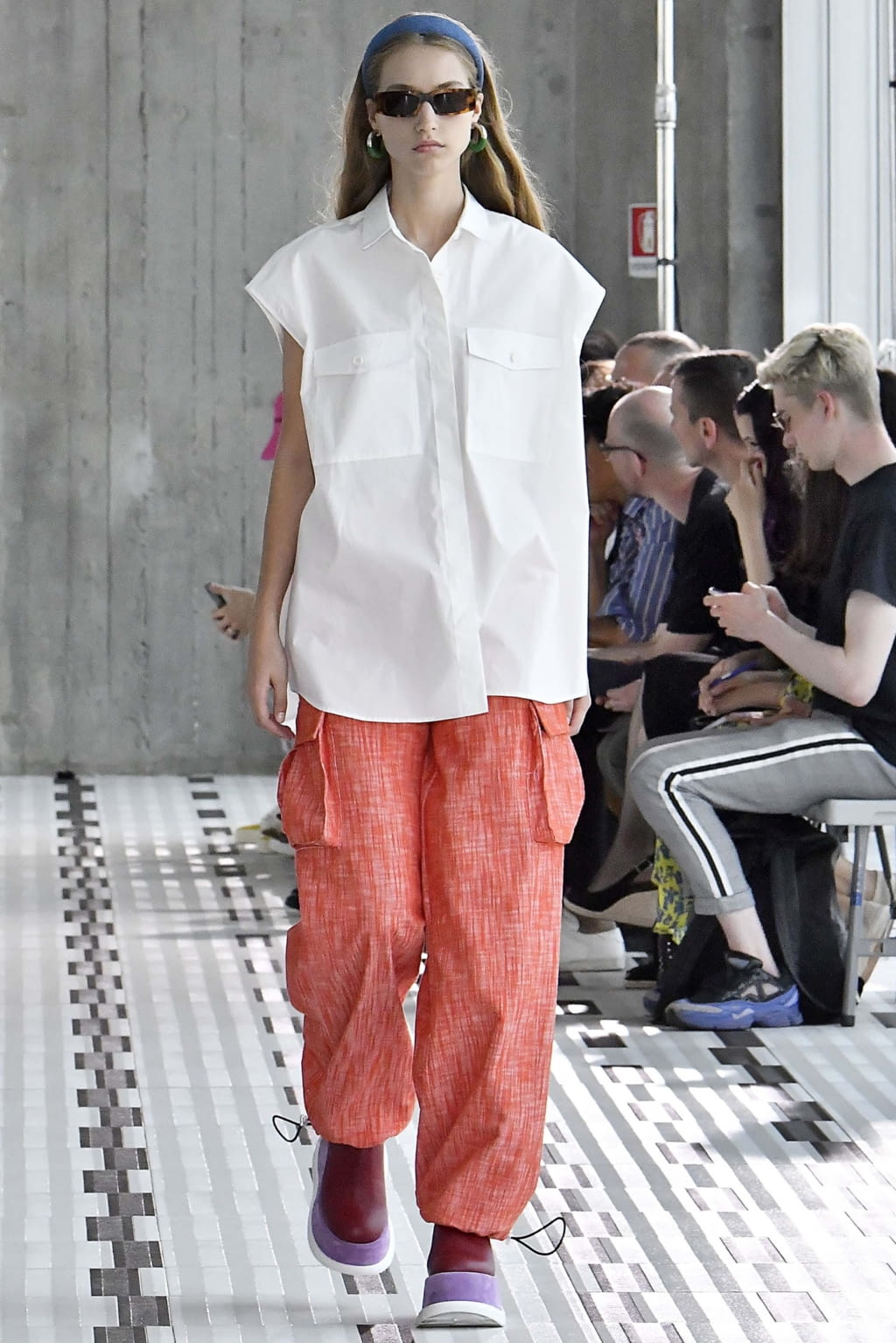 Fashion Week Milan Spring/Summer 2019 look 35 from the Sunnei collection menswear