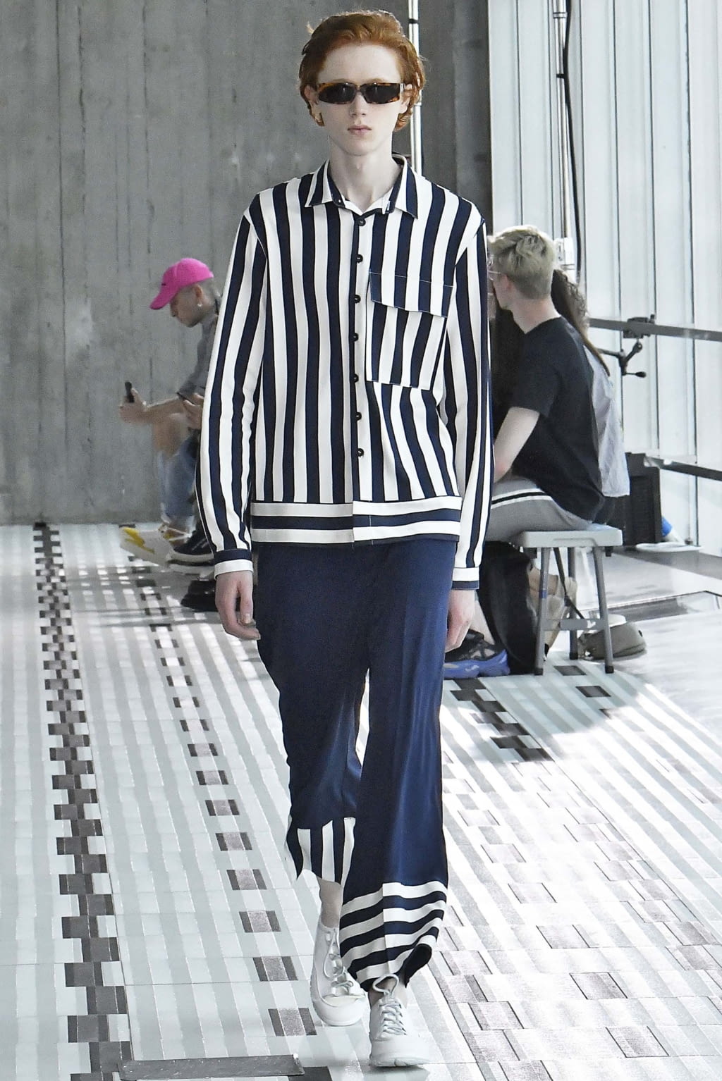 Fashion Week Milan Spring/Summer 2019 look 39 from the Sunnei collection menswear