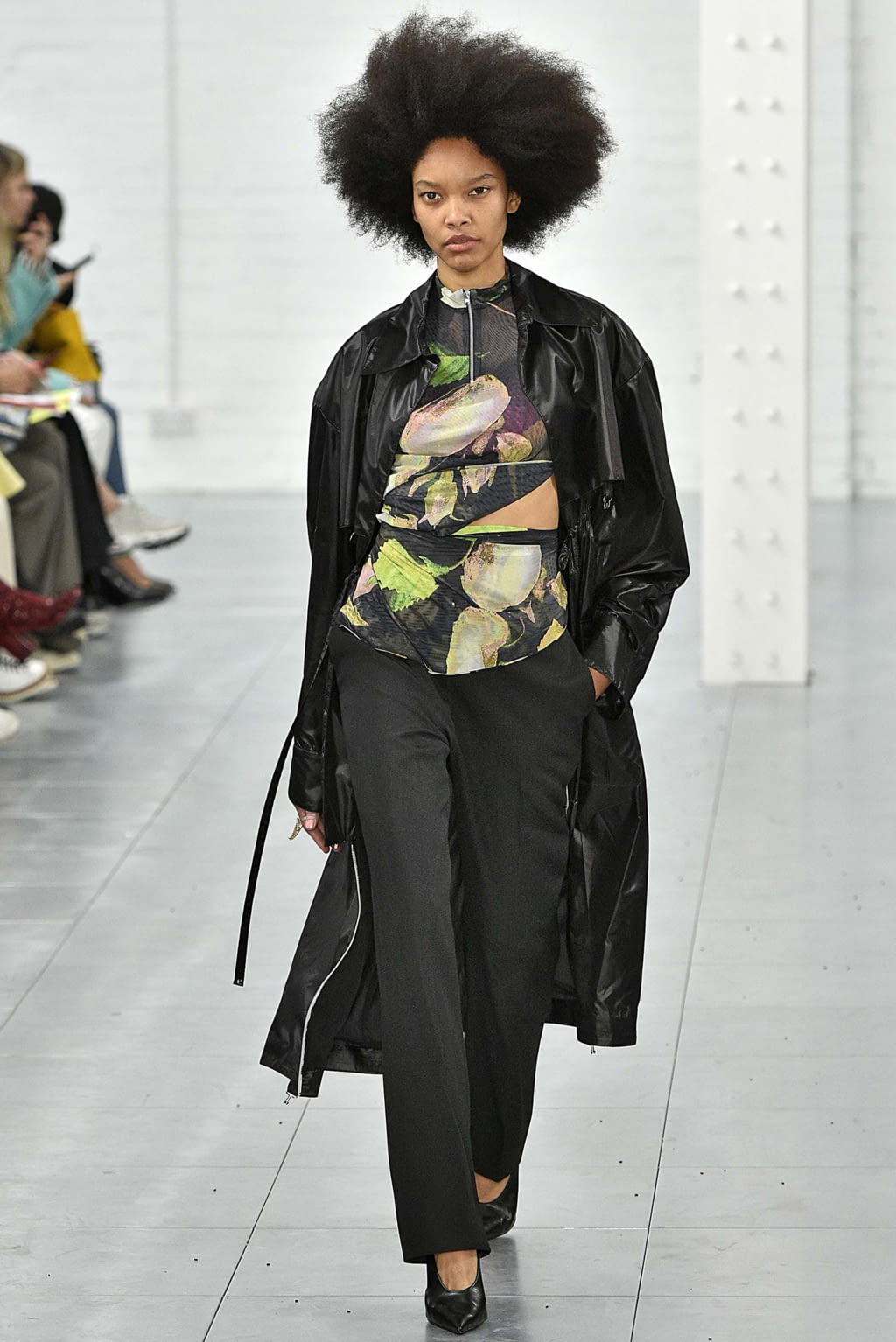 Fashion Week London Fall/Winter 2018 look 29 from the Fashion East collection womenswear