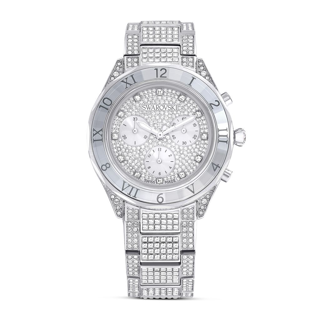 Fashion Week Paris Fall/Winter 2024 look 160 from the Swarovski collection womenswear accessories