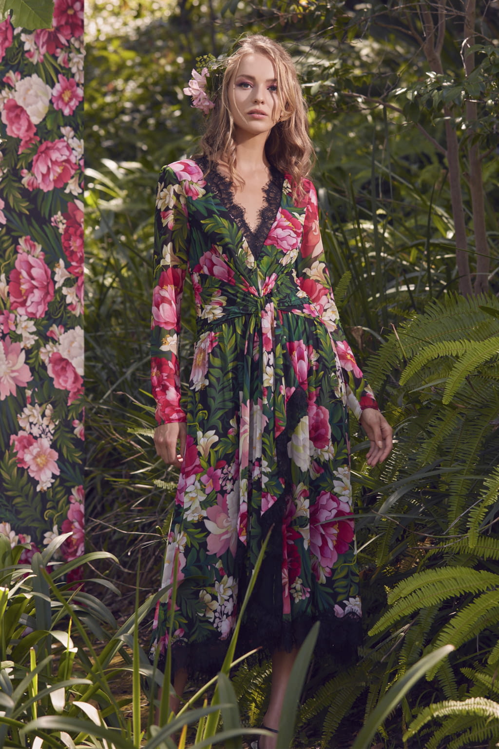 Fashion Week New York Spring/Summer 2021 look 15 de la collection Tadashi Shoji womenswear