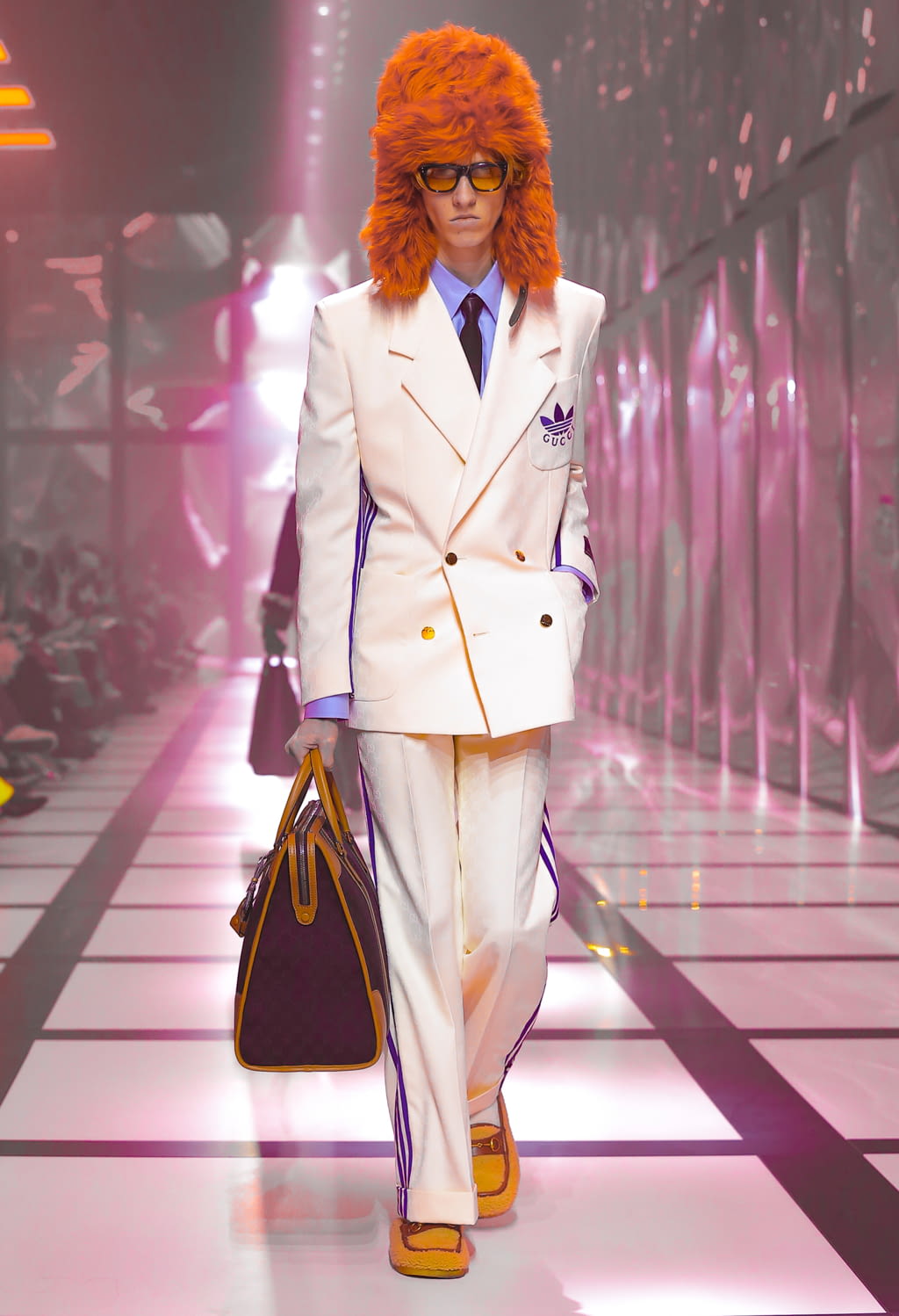 Fashion Week Milan Fall/Winter 2022 look 14 from the Gucci collection womenswear