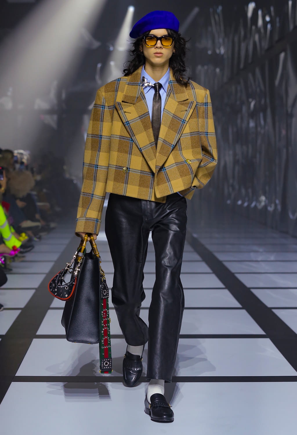 Fashion Week Milan Fall/Winter 2022 look 55 from the Gucci collection 女装