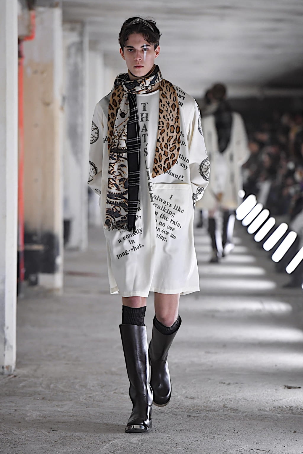 Fashion Week Paris Fall/Winter 2020 look 28 de la collection Takahiromiyashita The Soloist menswear
