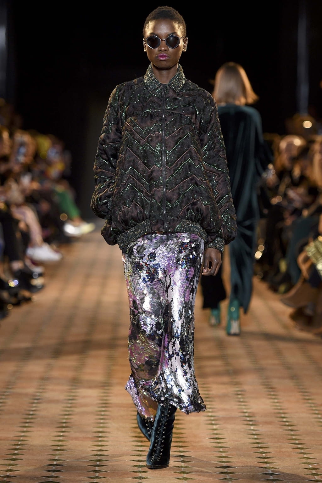 Fashion Week Paris Fall/Winter 2018 look 15 from the Talbot Runhof collection womenswear