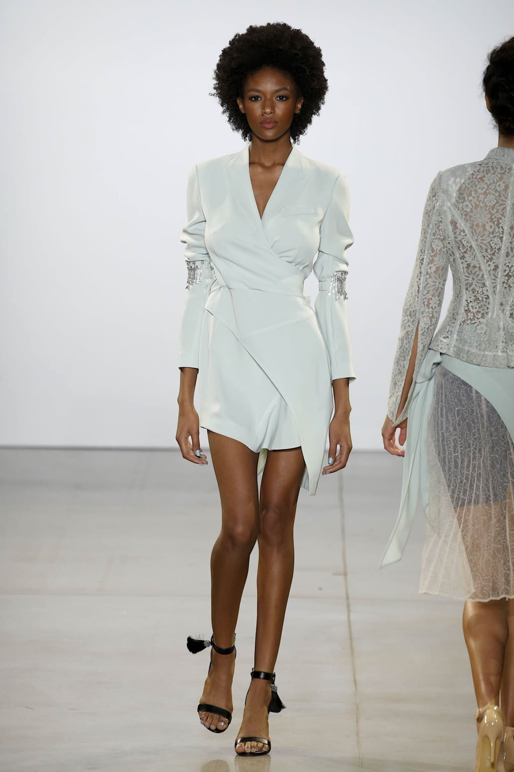 Fashion Week New York Spring/Summer 2020 look 10 from the Taoray Wang collection 女装