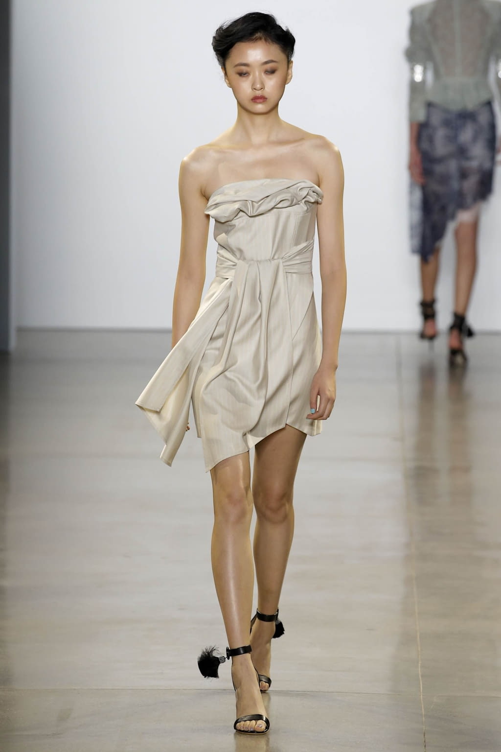 Fashion Week New York Spring/Summer 2020 look 13 from the Taoray Wang collection womenswear