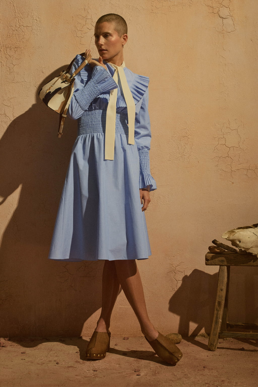 Fashion Week New York Pre-Fall 2019 look 2 from the Tory Burch collection womenswear