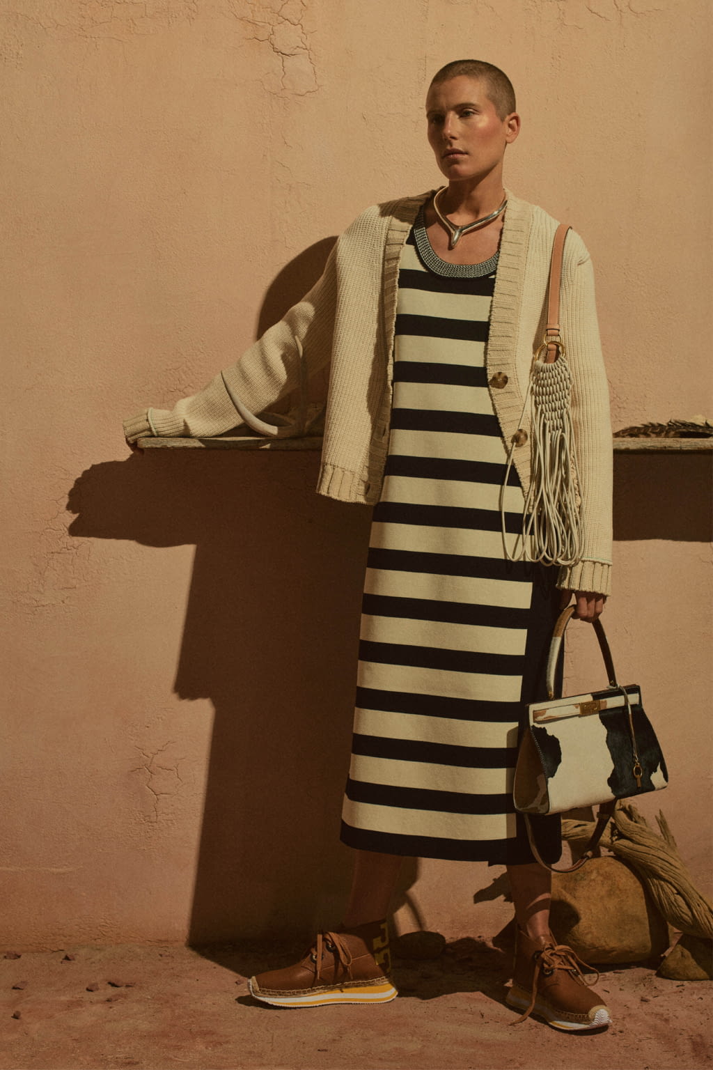 Fashion Week New York Pre-Fall 2019 look 14 from the Tory Burch collection womenswear