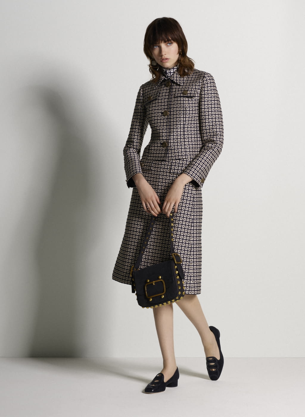 Fashion Week New York Pre-Fall 2017 look 1 from the Tory Burch collection womenswear