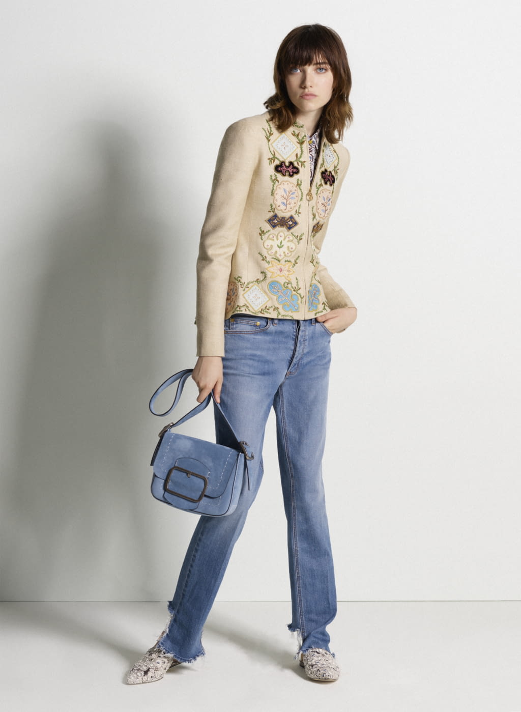 Fashion Week New York Pre-Fall 2017 look 13 from the Tory Burch collection womenswear