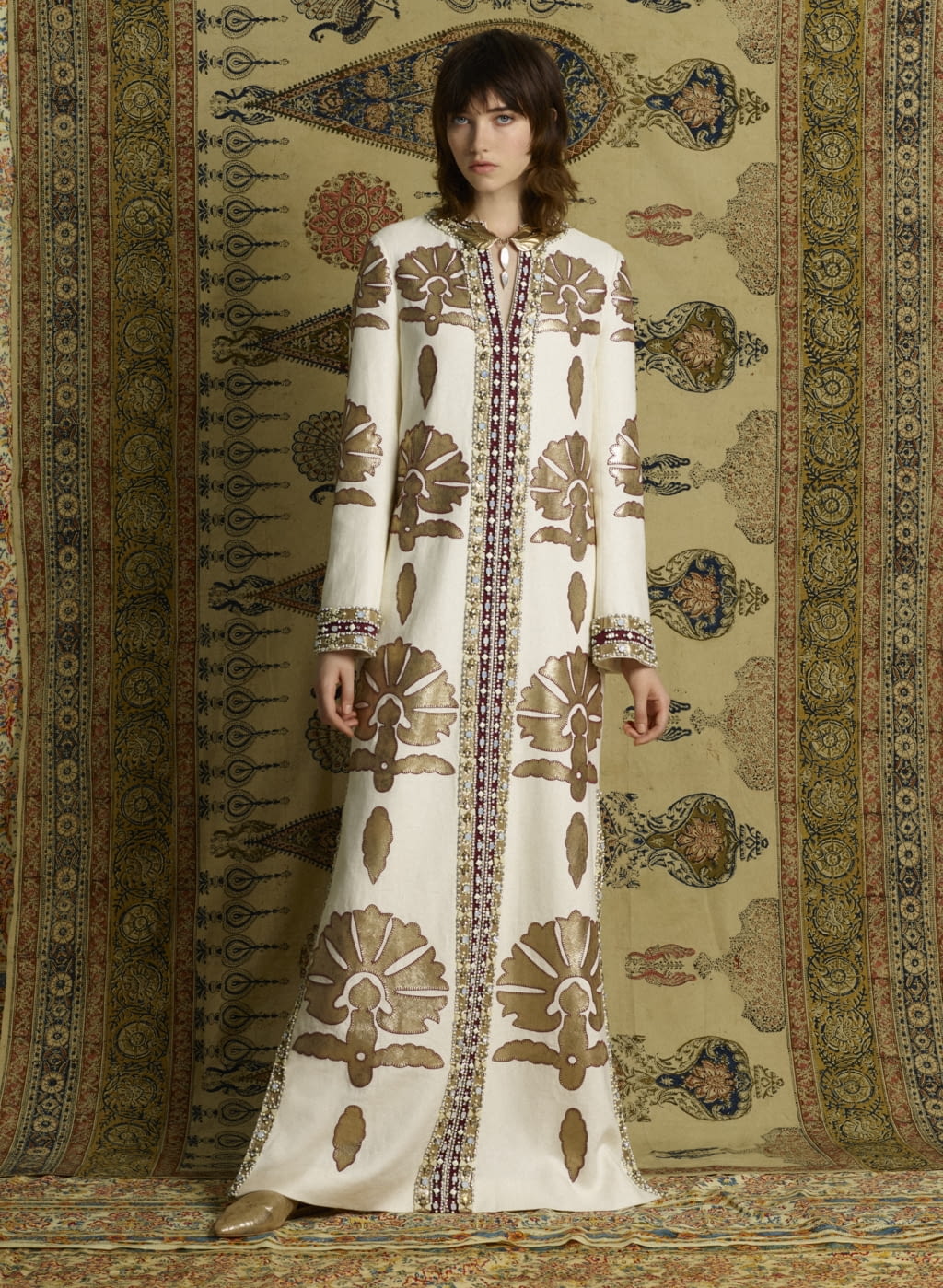 Fashion Week New York Pre-Fall 2017 look 4 from the Tory Burch collection womenswear