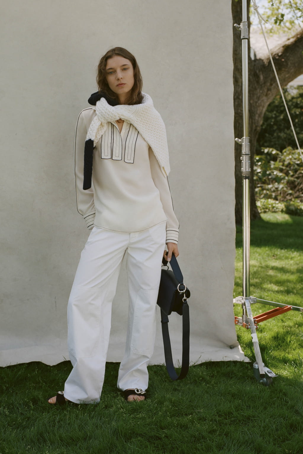 Fashion Week New York Resort 2019 look 4 from the Tory Burch collection womenswear