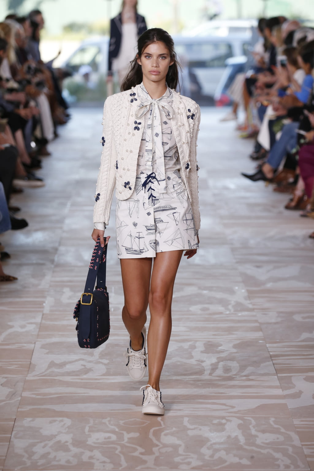 Fashion Week New York Spring/Summer 2017 look 12 from the Tory Burch collection womenswear