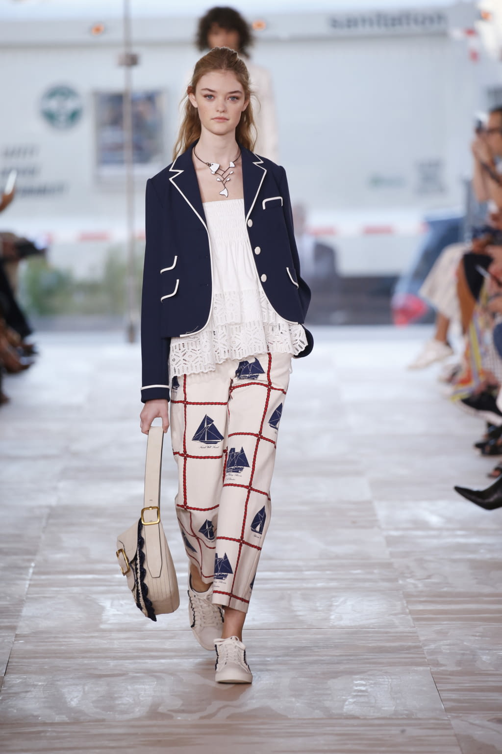 Fashion Week New York Spring/Summer 2017 look 13 from the Tory Burch collection womenswear