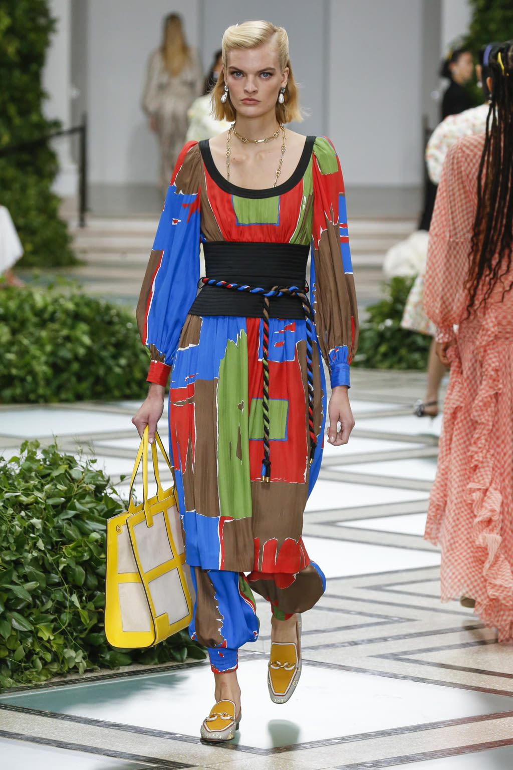 Fashion Week New York Spring/Summer 2020 look 12 from the Tory Burch collection womenswear