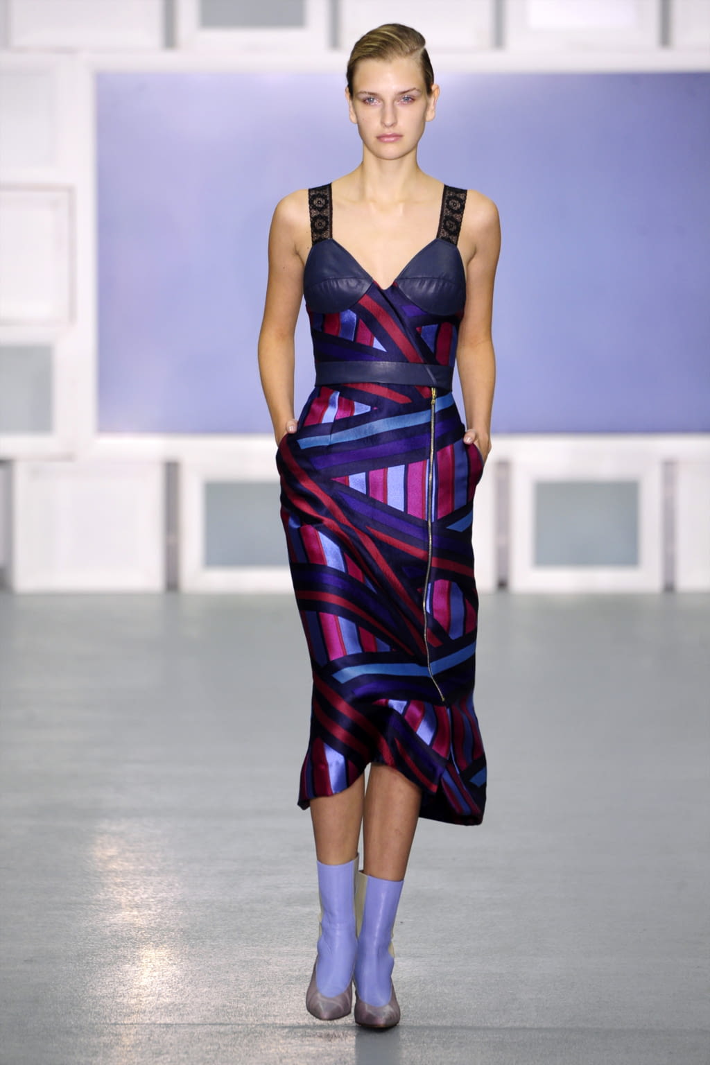 Fashion Week London Spring/Summer 2017 look 6 from the Teatum Jones collection womenswear