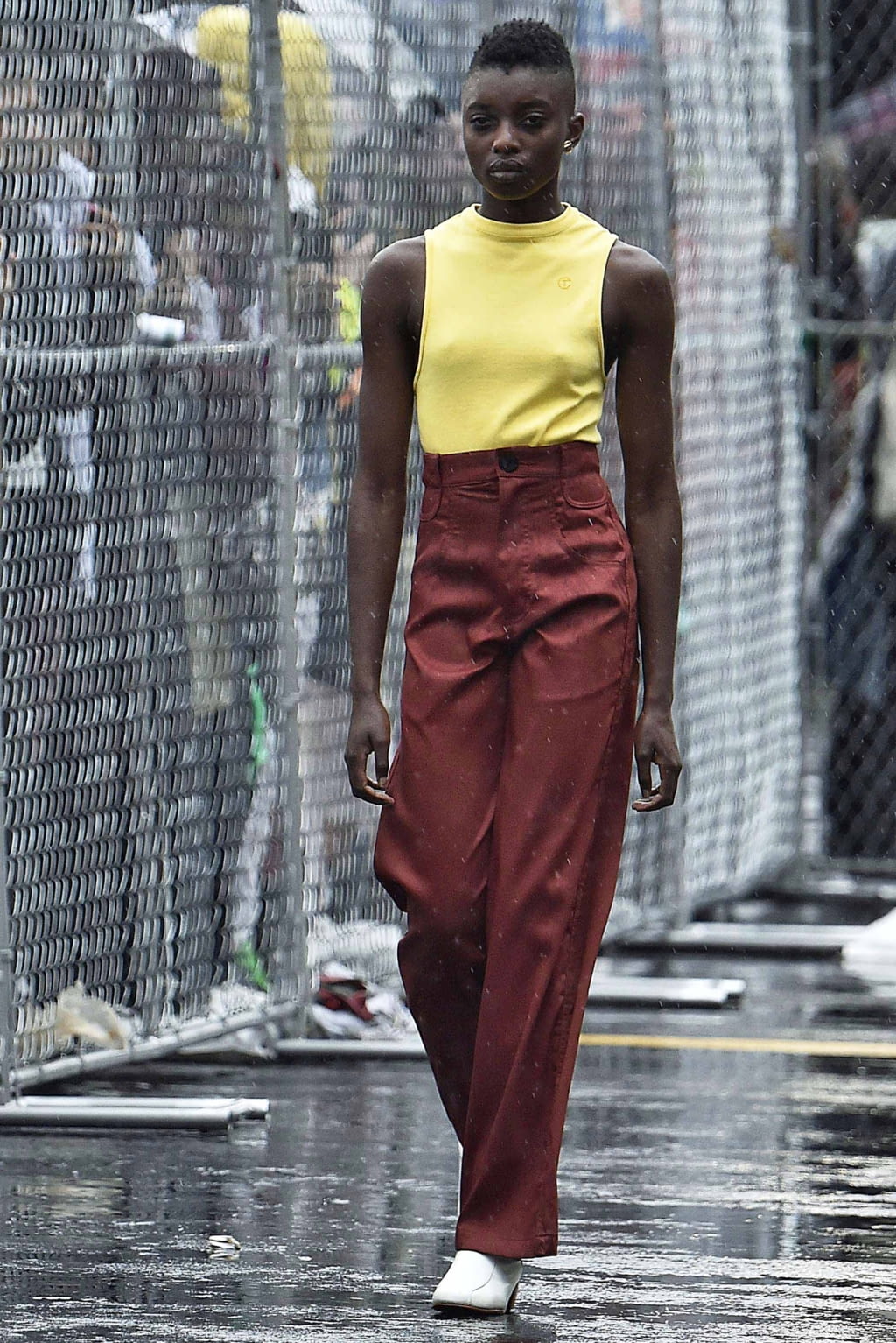 Fashion Week New York Spring/Summer 2019 look 6 from the Telfar collection 女装