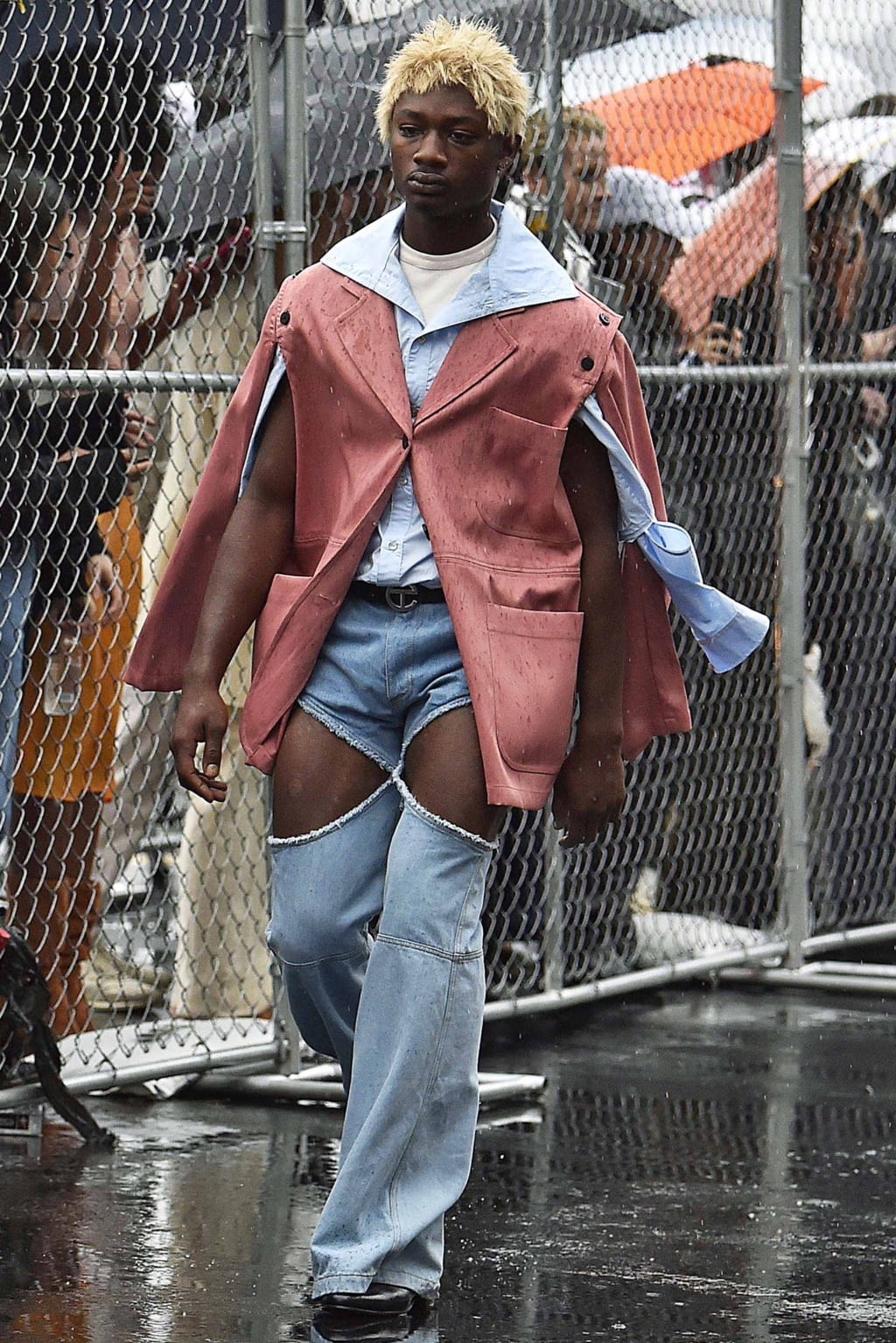 Fashion Week New York Spring/Summer 2019 look 22 from the Telfar collection 女装