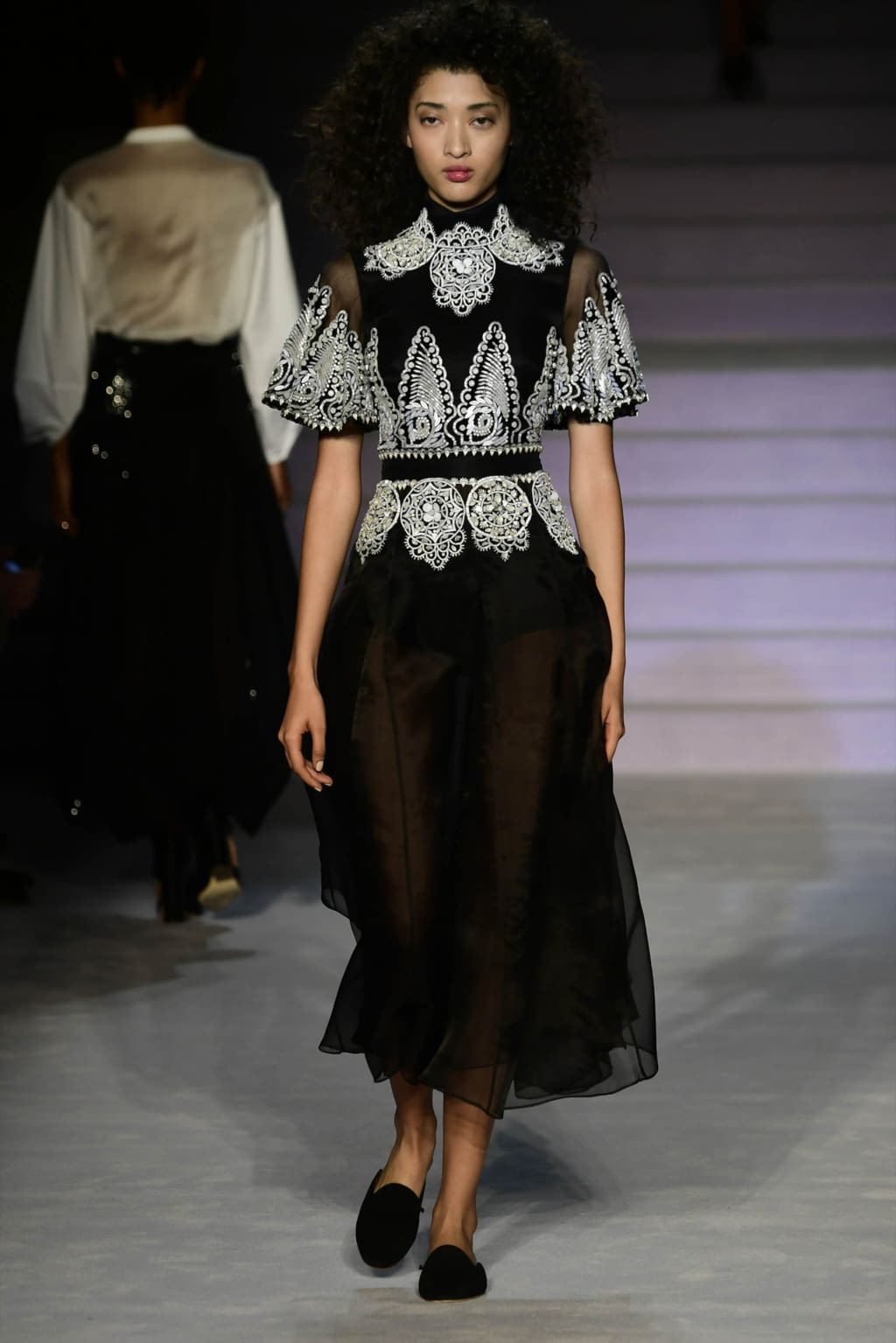 Fashion Week London Fall/Winter 2017 look 33 de la collection Temperley London womenswear