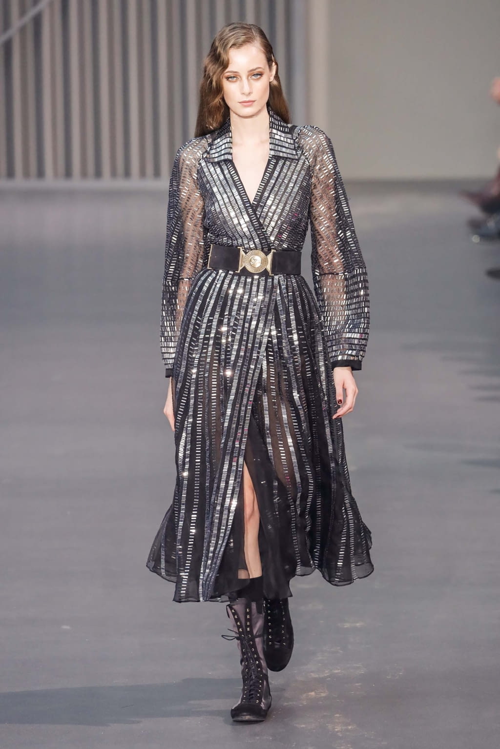 Fashion Week London Fall/Winter 2018 look 30 from the Temperley London collection 女装
