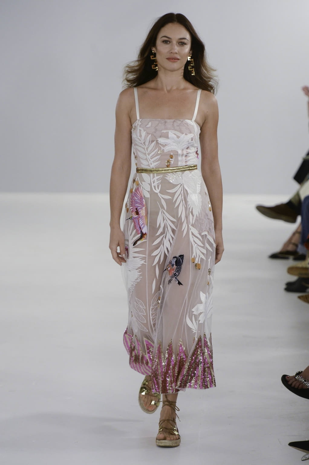Fashion Week London Spring/Summer 2019 look 20 from the Temperley London collection 女装