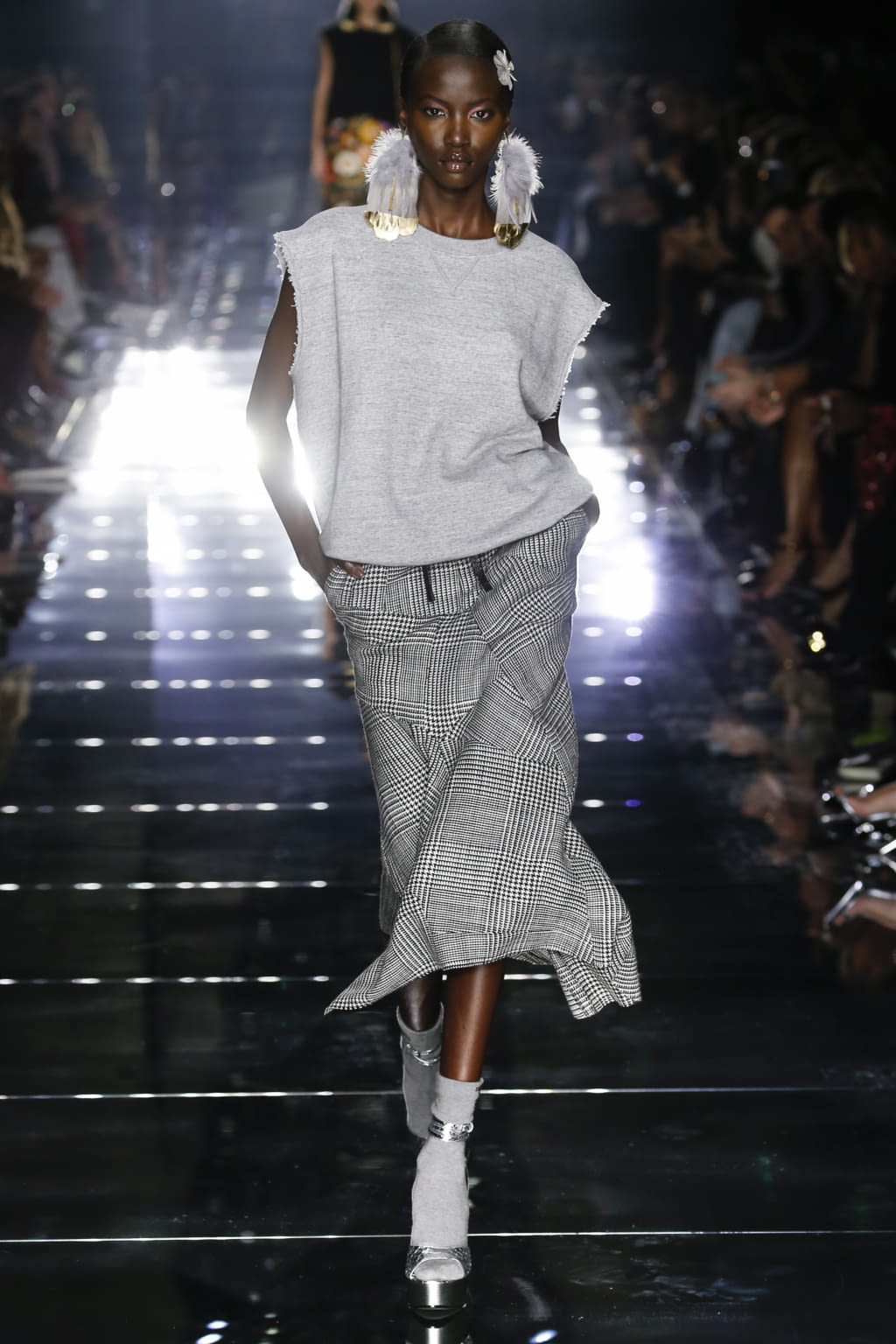 Fashion Week New York Fall/Winter 2020 look 1 de la collection Tom Ford womenswear