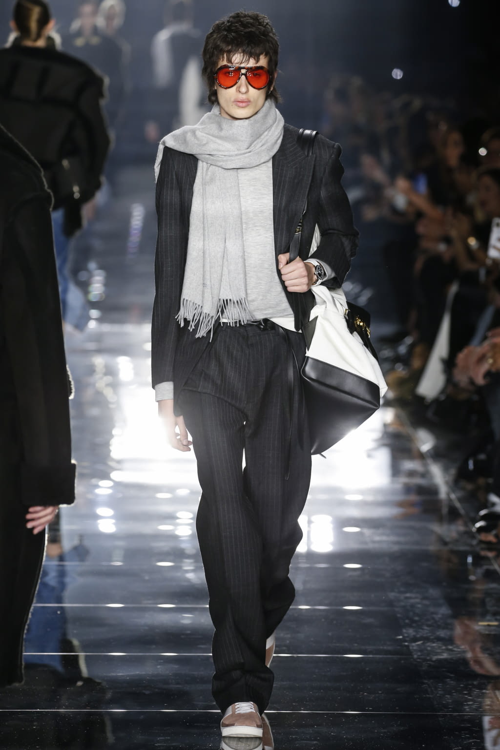 Fashion Week New York Fall/Winter 2020 look 9 from the Tom Ford collection womenswear