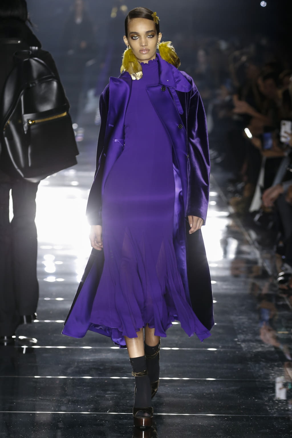 Fashion Week New York Fall/Winter 2020 look 19 from the Tom Ford collection womenswear