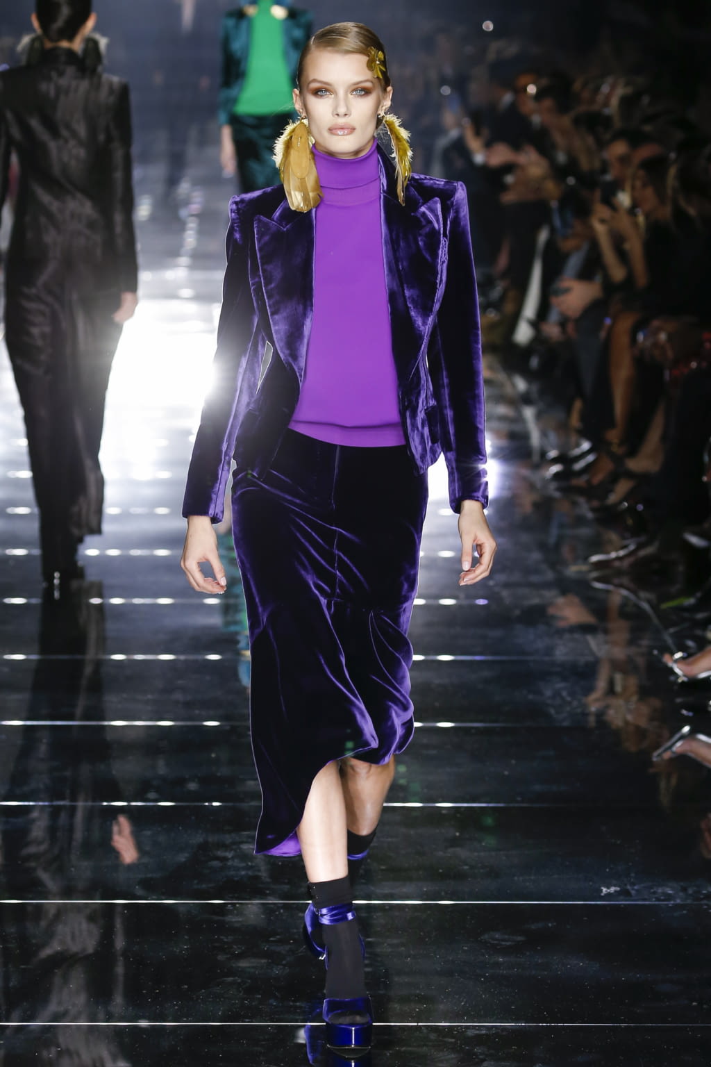Fashion Week New York Fall/Winter 2020 look 30 from the Tom Ford collection 女装