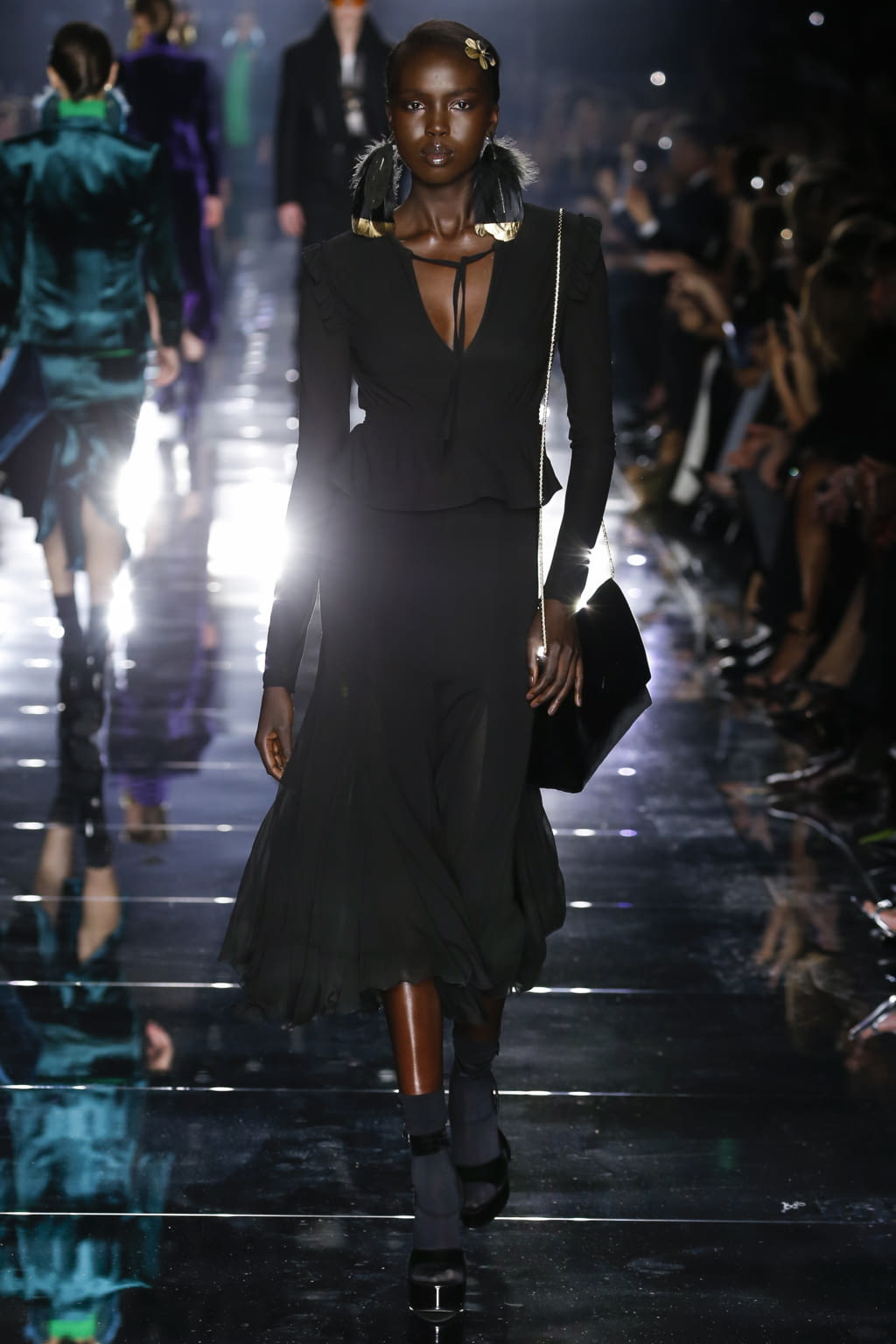 Fashion Week New York Fall/Winter 2020 look 32 from the Tom Ford collection 女装