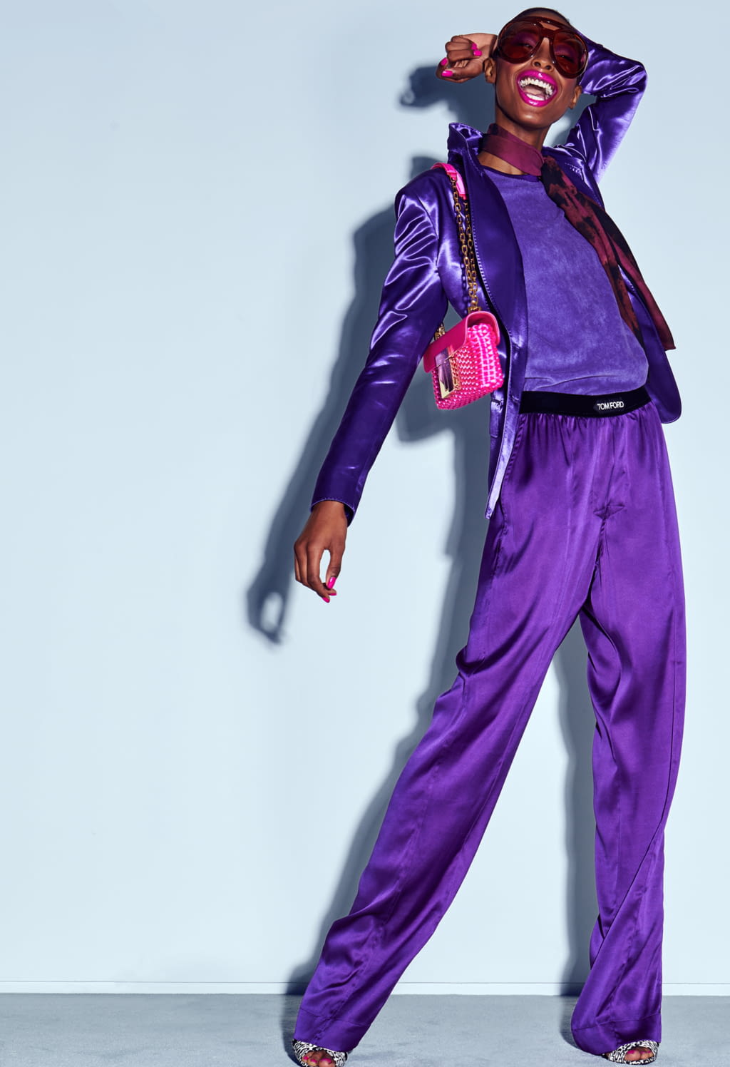 Fashion Week New York Spring/Summer 2021 look 10 from the Tom Ford collection womenswear