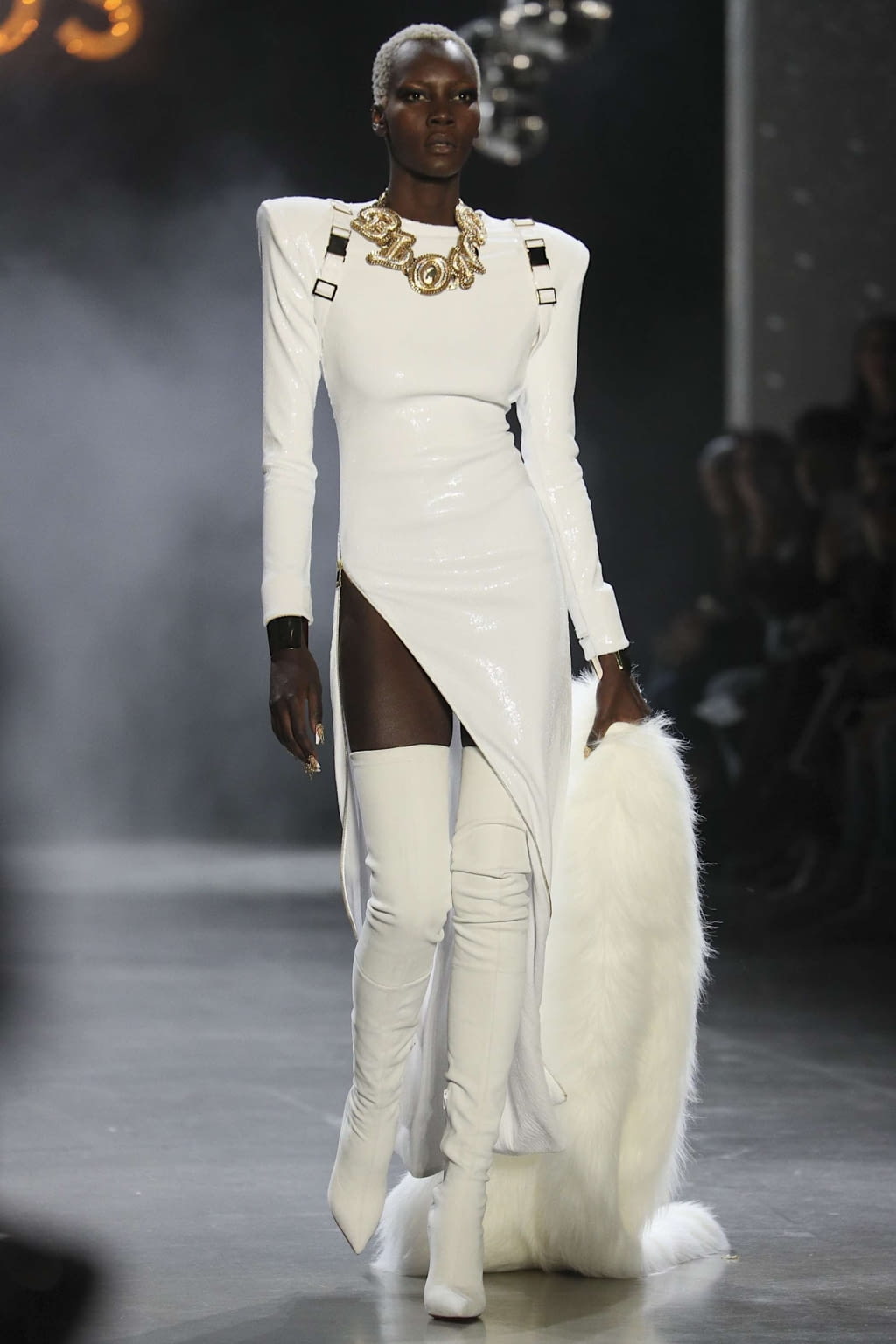 Fashion Week New York Fall/Winter 2019 look 1 from the The Blonds collection womenswear