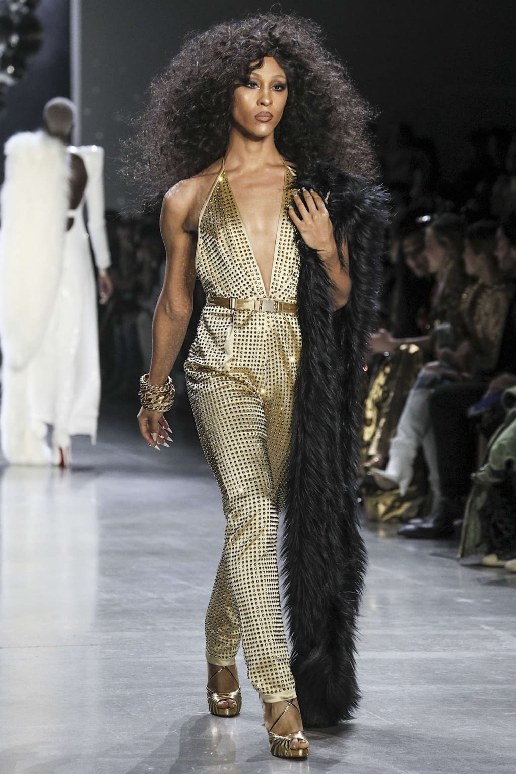 Fashion Week New York Fall/Winter 2019 look 4 from the The Blonds collection womenswear