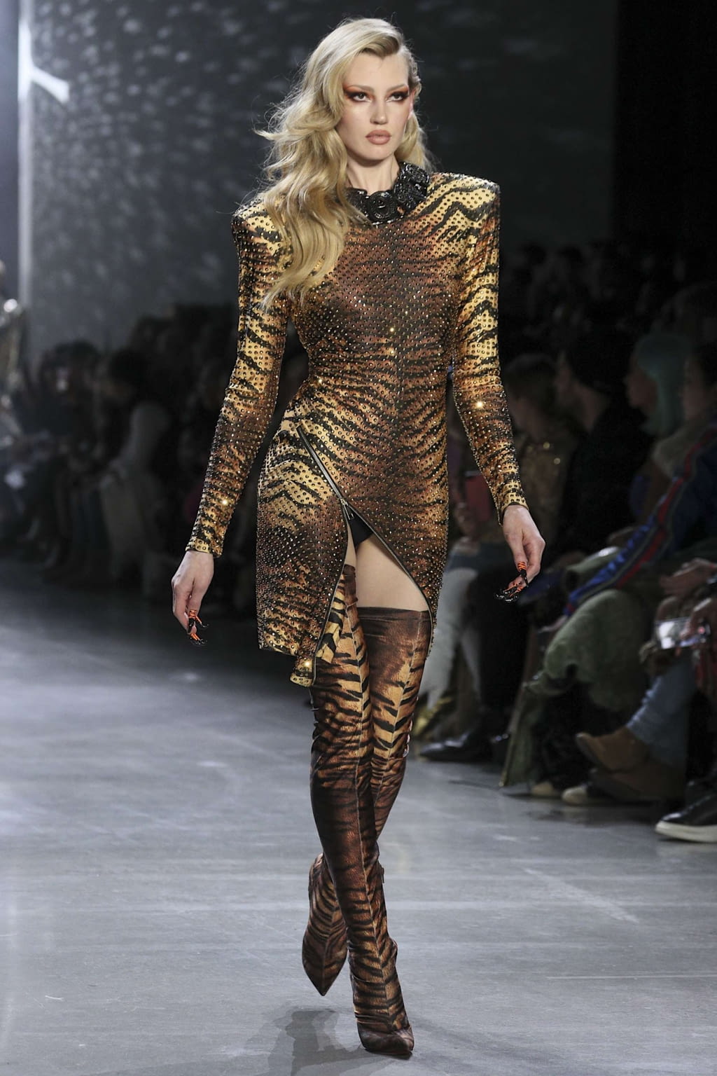 Fashion Week New York Fall/Winter 2019 look 13 from the The Blonds collection womenswear