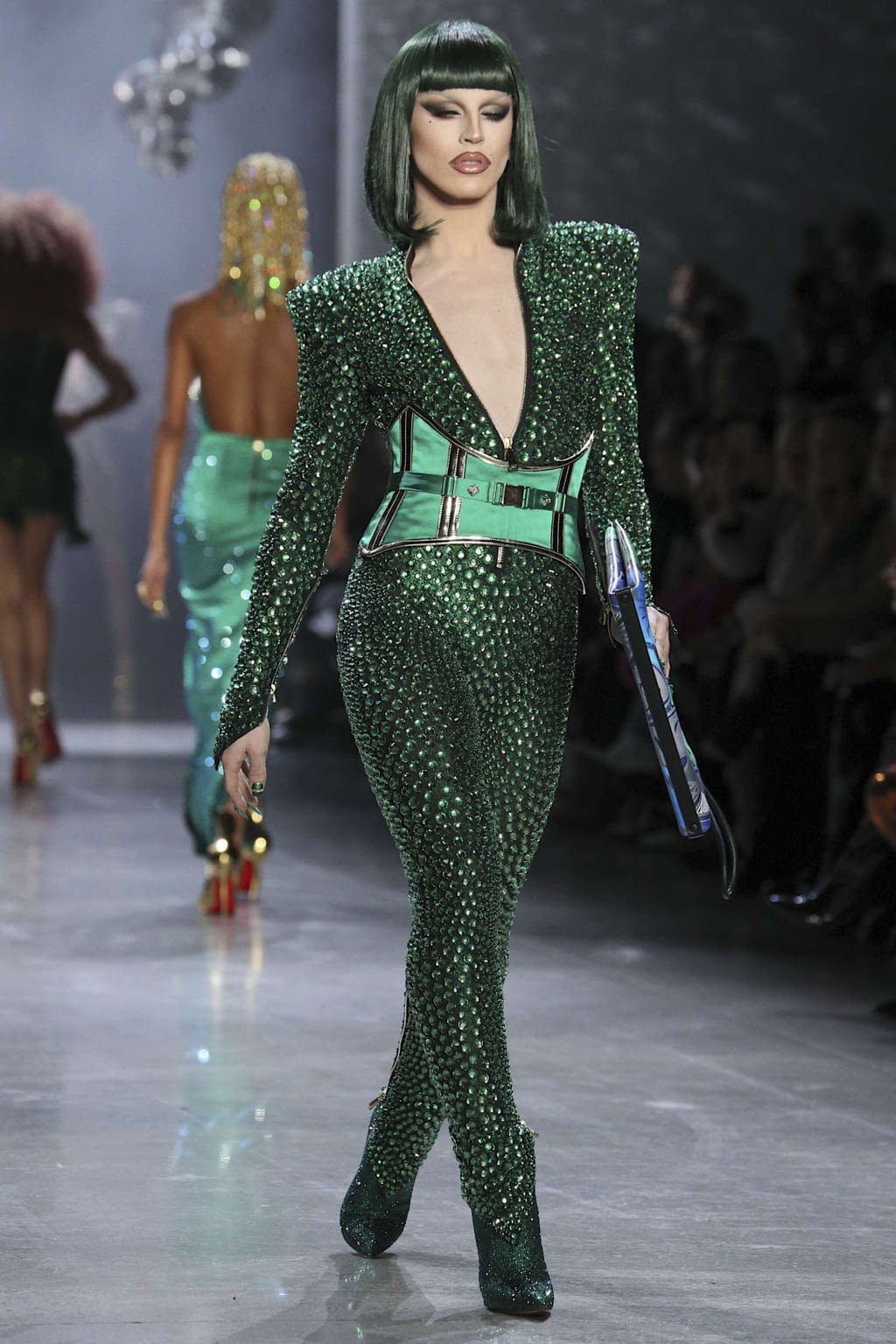 Fashion Week New York Fall/Winter 2019 look 18 from the The Blonds collection 女装