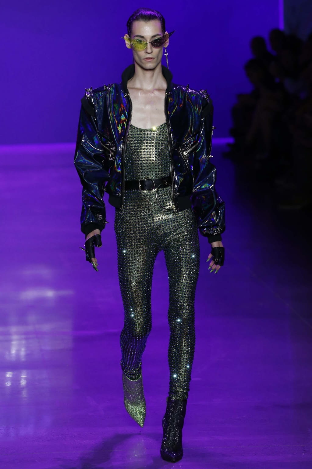 Fashion Week New York Spring/Summer 2019 look 7 from the The Blonds collection womenswear
