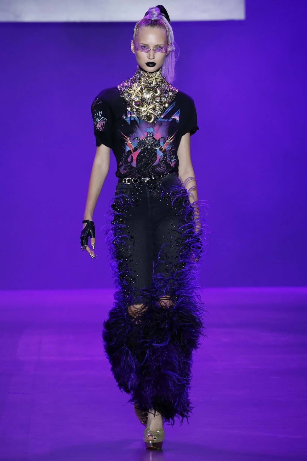 Fashion Week New York Spring/Summer 2019 look 10 from the The Blonds collection 女装