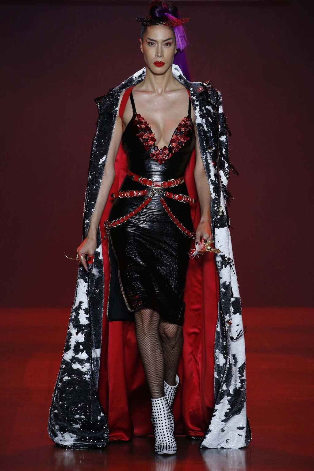 Fashion Week New York Spring/Summer 2019 look 12 from the The Blonds collection 女装